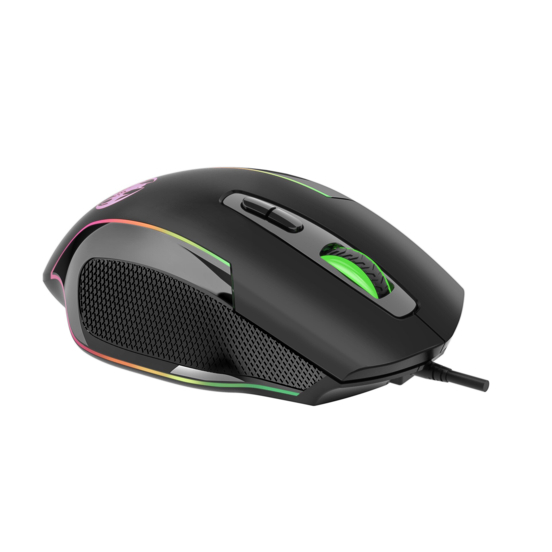 USB Wired Mouse 7 Buttons Macro Programmable 6400DPI Gaming Mouse With Breathing Light For Desktop Laptop Gaming Mouse