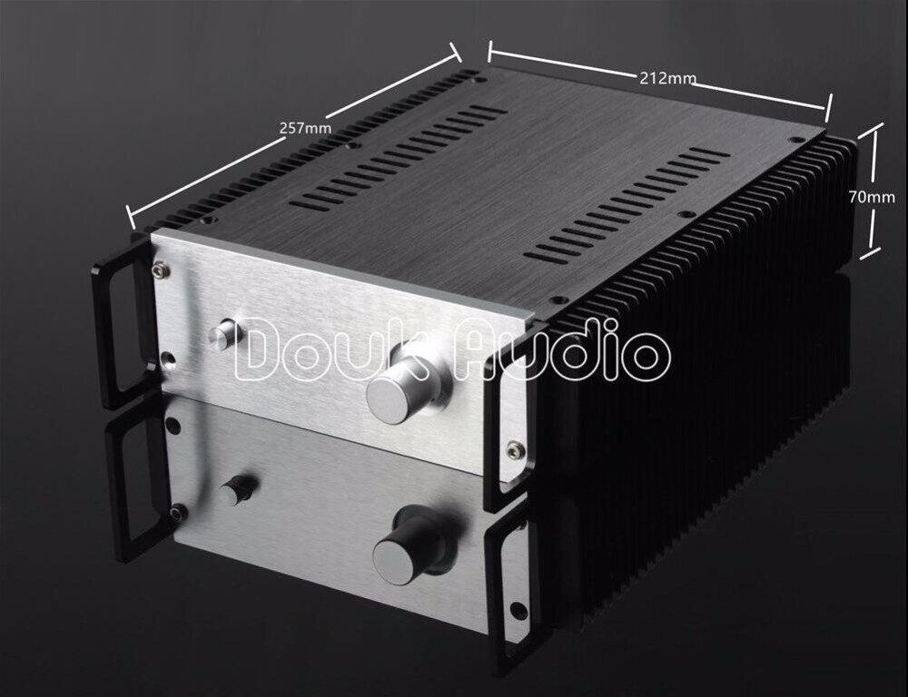 Nobsound mini-verstärkergehäuse aus aluminium mit griff