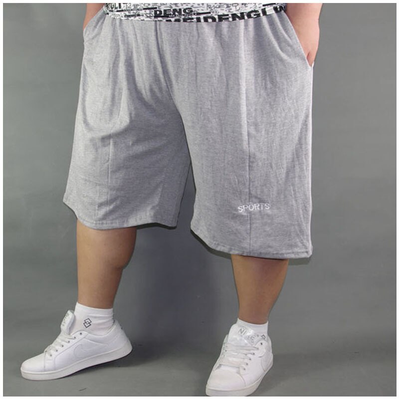 extra Große Plus Größe 7xl 8xl 9xl männer kurze Hose Feste ausgebeult Jogginghose Fitness reine Baumwolle Sommer Strand kurze Hose Für männer 110-150 kg