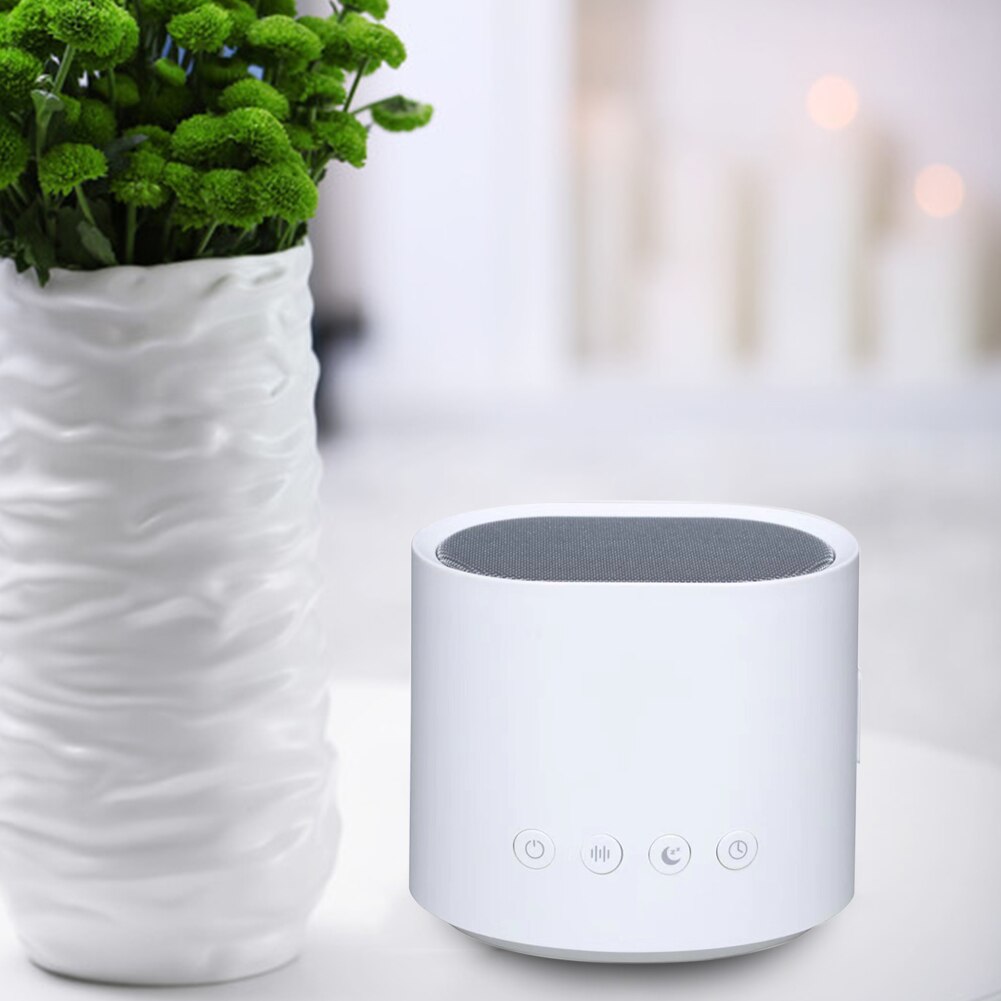 For Kids Portable White Noise Music Sleep Sound Machine Helper Travel Timing Relaxing Adults Mini Home USB Charging Office