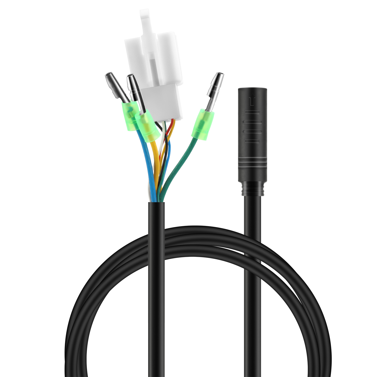 Câble D'extension Moteur Ebike Universel – 36/48V – Feux, Frein, Accélérateur
