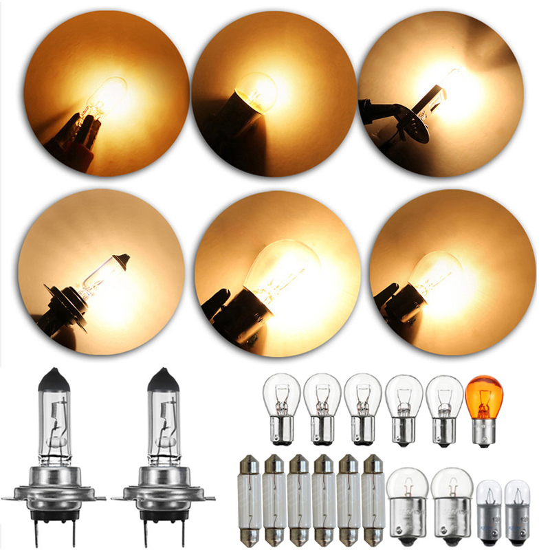Auto Notfall Lampe T8,5 T10 G18 H1 H4 H7 Nebel Licht Drehen Lampe Scheinwerfer Birne BA15S BAU15S Bucht15D Auto Halogen Ersatz Licht SICHERUNG