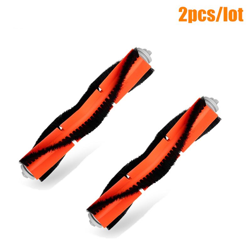 Rolo de escova lateral, filtro hepa, adequado para robô xiaomi 1s roborock s50 s51 s55 s5 s6 xiaowa, kits de peças de reposição para limpeza: Chocolate