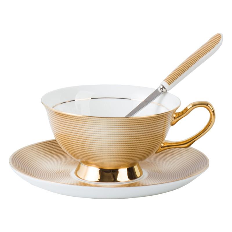 Benporselen ettermiddagste koppfat sett nordisk stil kaffekopper keramisk krus breakfrist melk vann krus servise: B -200ml