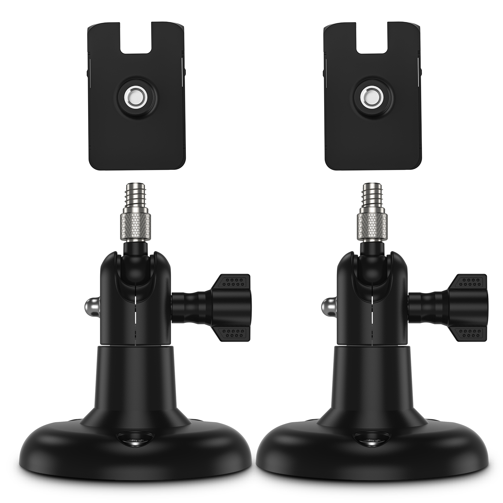SimpliSafe Camera Wall Mount Holder,360° Rotate Security Surveillance Camera Mounting Brackets for SimpliSafe Camera(1080P): 2 Packs