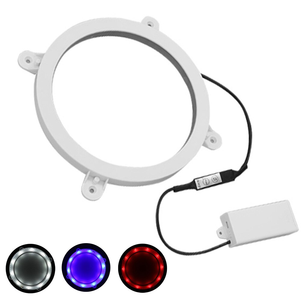 Nachtlampje maïs grot binnenplaats zitzak gooibordspel led zandzak bord randverlichting led ringlamp thuis live-uitzending