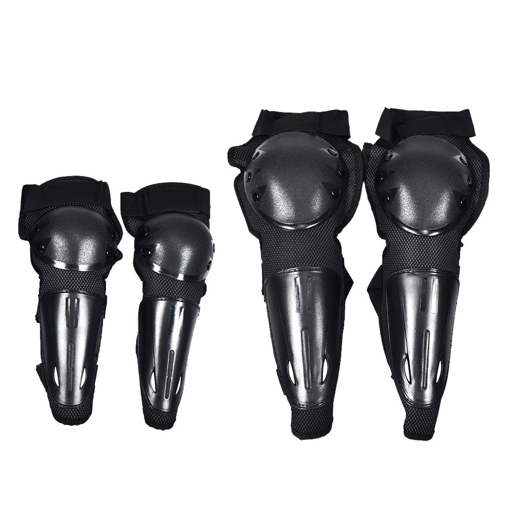 2 Pairs Motorfiets Motocross Bike Biker Elbow &amp; Kniebeschermers Beschermende Kleding