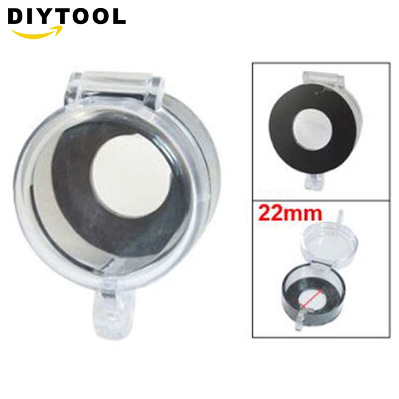 Clear 22mm Protective Cover Guard Case for Round Push Button Switch