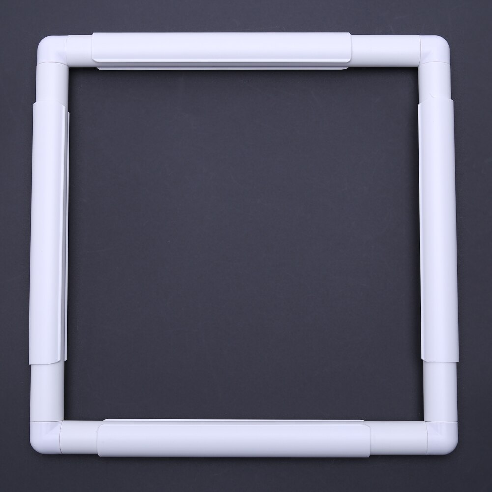 piazza Del Cerchio Ricamo Cerchio Di Plastica cornice Maniglia di Forma Quadrata FAI DA TE Telaio da Ricamo Cerchio Punto Croce FAI DA TE Strumenti di Cucito