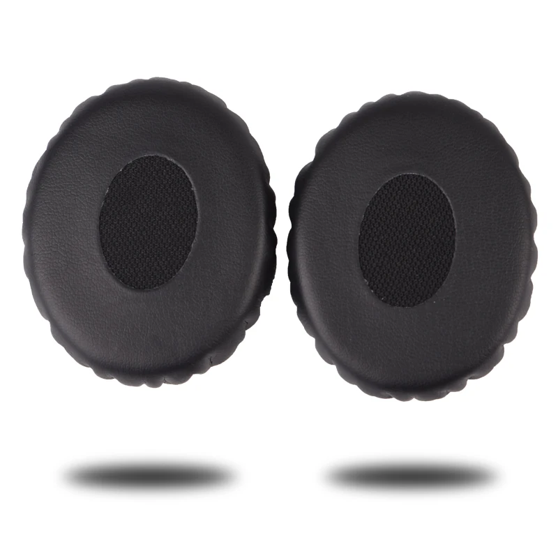 1pair Replacement Ear Pads Earmuffs Cushions Earpad Covers forBOSE OE2 OE2i SoundTrue Headphone: black
