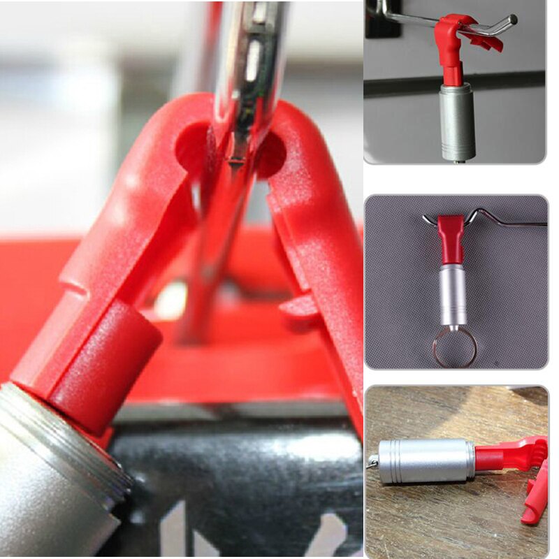 101pcs plastic EAS Security Stop Lock Retail Shop Display Hook Anti Theft Stoplock+ Magnetic Key Detacher