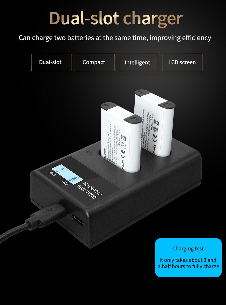 NP-BX1 NPBX1 Batterij Lader Voor Sony As300 RX10 HDR-AS15 AS10 WX300 Dsc Hx300 Usb-kabel Batterij Oplader