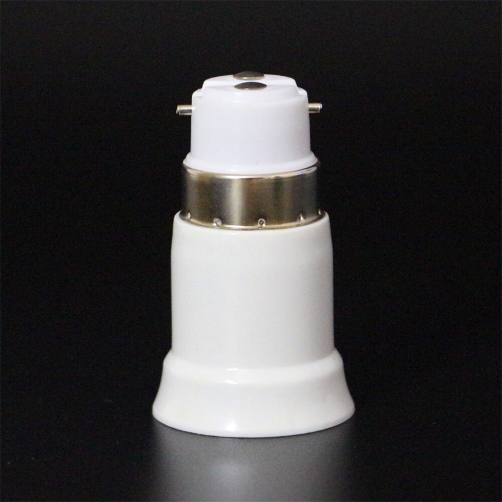Adapter Socket B22 to E27 Conversion Bayonet To Screw fireproof Material Lamp Holder Converter Socket Light Bulb Type Adapter