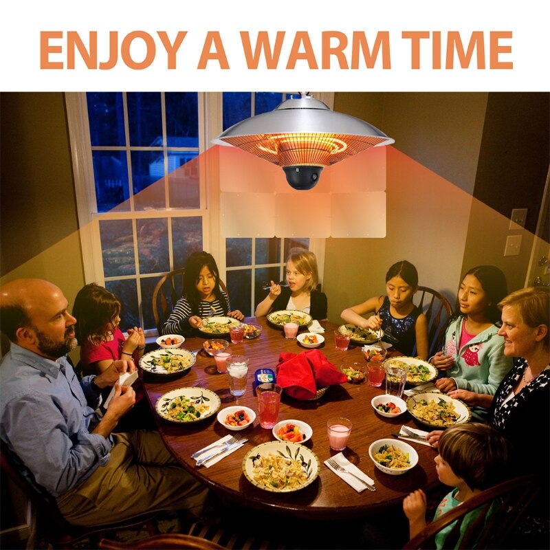 Patio Heater Shield Reflector Adjustable Heat Focusing Reflector Shield Replacement Dome Top for Outdoor Patio Heater