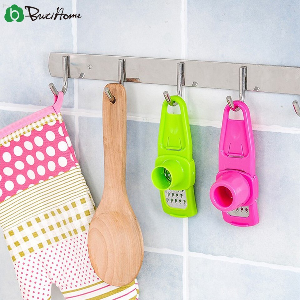 1PC Plastic Ginger Garlic Grinding Tool Magic Garlic Peeler Slicer Cutter Grater Planer Garlic Press Kitchen Cooking Gadgets