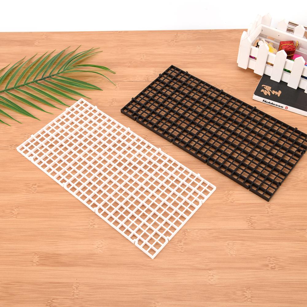 2 stuks duurzame plastic visroosterverdelerhouder aquariumlade eierkist aquariumfilter bodem isolatiepaneel
