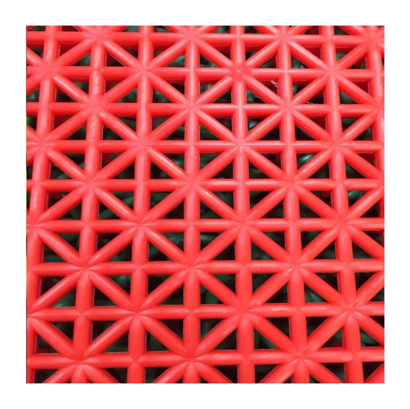 10 x 10 i diy skjøteteppe teppe tykt pvc antiskli hul matte kjøkken dårlig dårlig dusj dekk balkong basseng dreneringsmatter