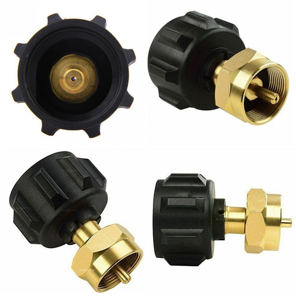 1 Replacement Propane Regulator Valve Adapter Hiking Regulator Refill Valve BBQ Cooking Accessories Adapter Stove Barbecue H3U4