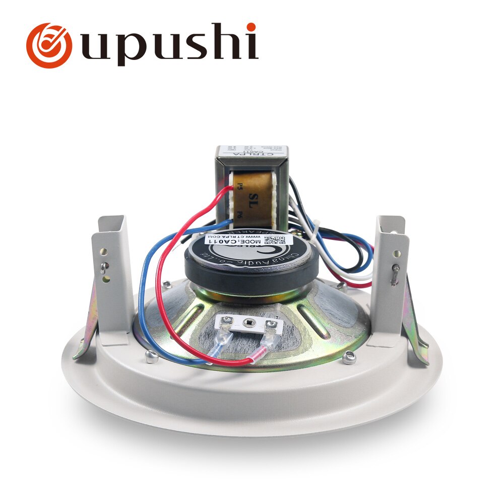 Beste in plafond speakers 6.5 inch full range luidsprekers oupushi thuis surround sound systeem met Hoge geluidskwaliteit