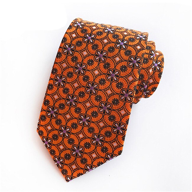 Ties for Men Wedding Business Formal Wear Neckties Polyester Jacquard Ties 8 CM Neckwear Men: 10