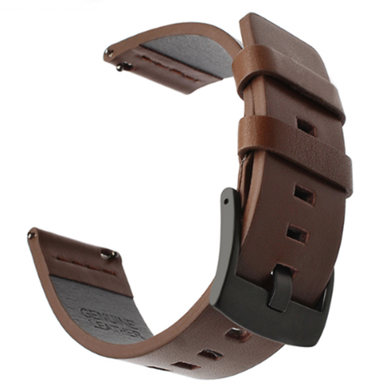 Lederen band voor OnePlus Watch 2/46 horlogeband voor OPPO Watch X/4 Pro vervangende armband voor Realme Watch 3 2 S Pro polsband: Black Yellow