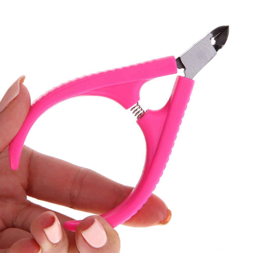 Nail Art Stainless Steel Cuticle Manicure Cutter Nippers Clipper Tool F802