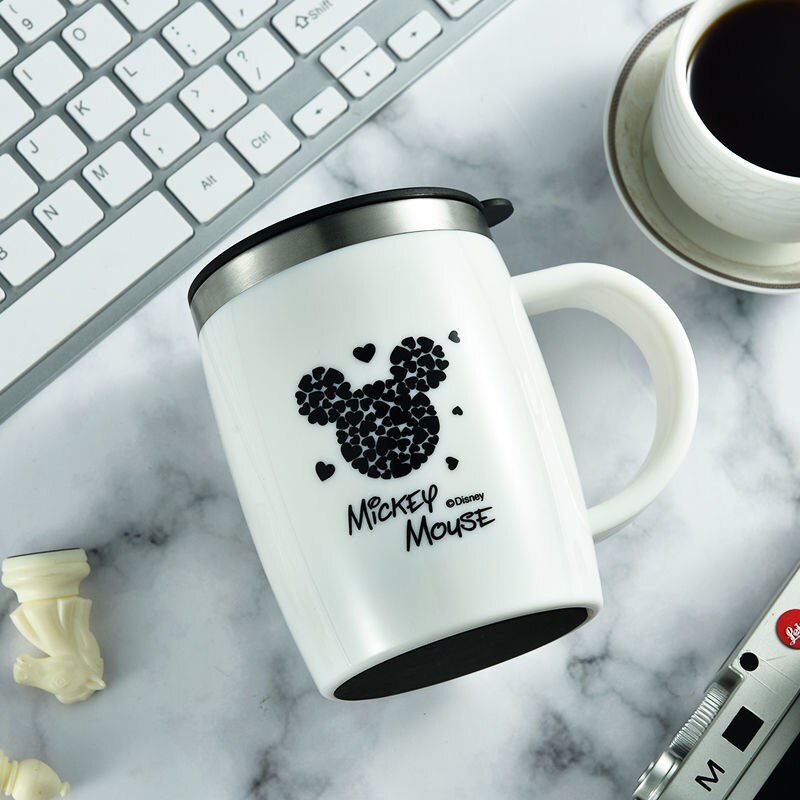 Coffee Cup Antibacterial 304 Stainless Steel Drinking Tool Breakfast Milk Tea Mug For Men Women Cups J425