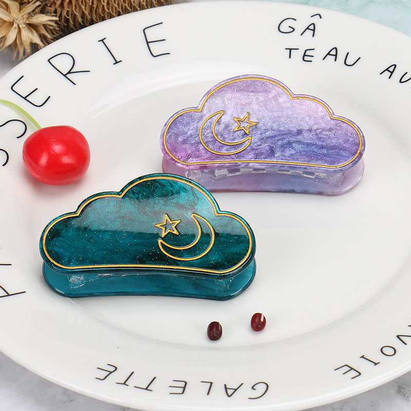 Pince à cheveux nuage de rêve du Ramadan avec tondeuse à cheveux nuage casque acrylique et arrière de la tête tondeuse à cheveux