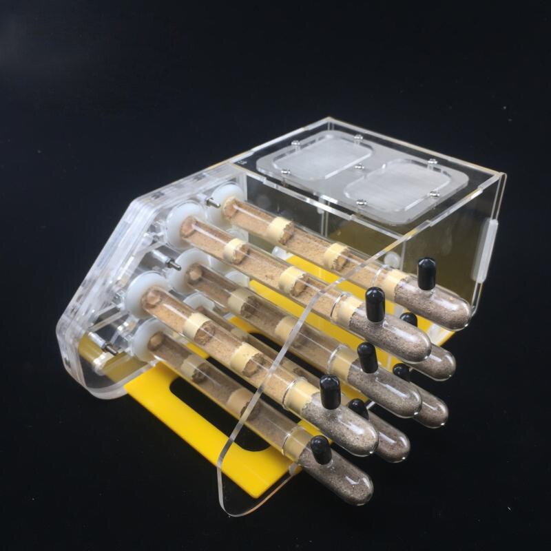Ant Three-dimensional Test Tube Nest 5 Test Tube Ant Farm Yellow Acrylic Ant Large Workshop 15 Diameter Ant Villa