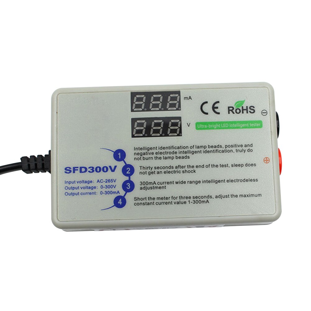 LED Backlight Tester 0-300V Output Repair Tool Measurement Digital Display Home Auto Identification With Meter Pen TV Lamp Bead