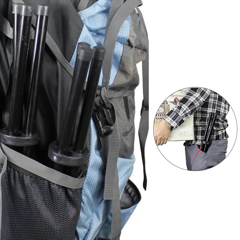 Foldable Pop Up Chair Portable Lightweight Folding Camping Hiking Stool Tripod Chair Seat For Fishing Festival Picnic