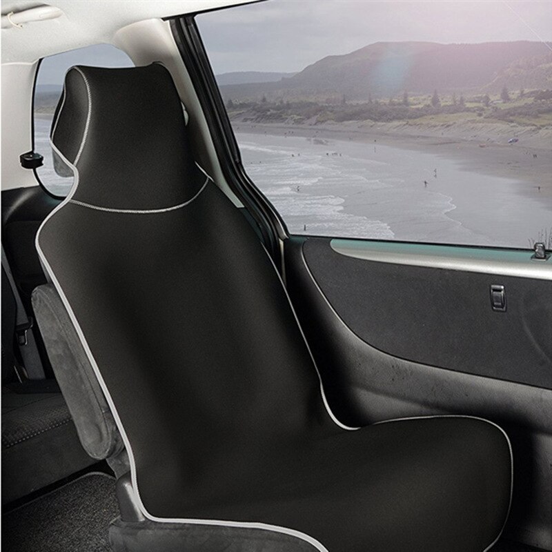 Alwaysme universal caber à prova dwaterproof água/à prova de suor proteção capa de assento do carro material de pano de mergulho: Grey