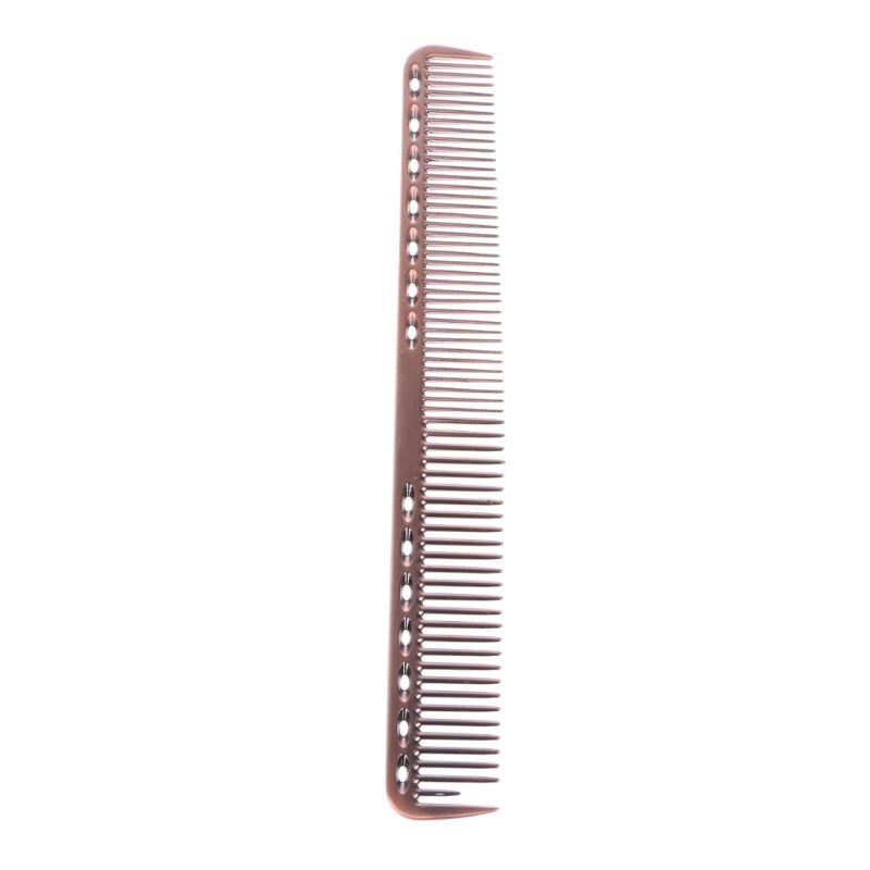 Hommes femmes bébés aluminium métal antistatique coupe peigne cheveux coiffure et barbiers Salon peignes: S-BZ