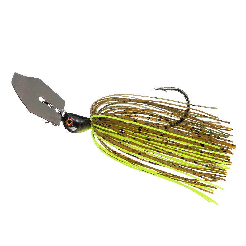 Fishgirl Wobbler JACKY HAMMAR Chatter bait Elite Lures 3/8oz 1/2oz Bladed Skirted Swim Jigs Bass Baits Fishing Lure: 14g / B