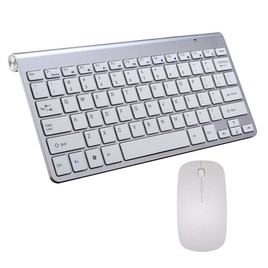 Slim Waterproof Wireless Keyboard &amp; Mouse Combo Set for PC Laptop