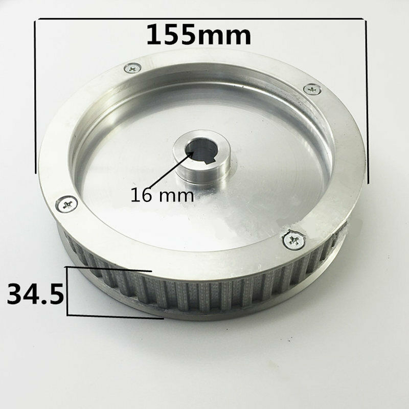 1 Pc Vertical Milling Machine Parts Gear Belt Pulley 155mm Mill CNC Milling Accessories