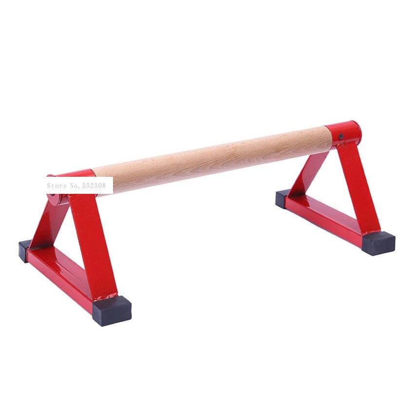 Indoor Fitness lorn Triangle Wood Push-Up Stand Home Push Ups Frame Outdoor Small Handstand Parallel Rod Wooden Handle Support