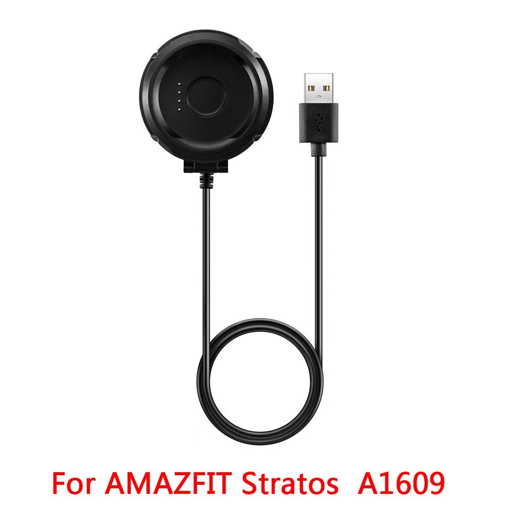 USB Ladegerät für Xiaomi Huami Tempo Ladestation für Huami Amazfit Stratos 2 Tempo Ladegerät Kabel Smart Uhr Ladekabel: For huami A1609