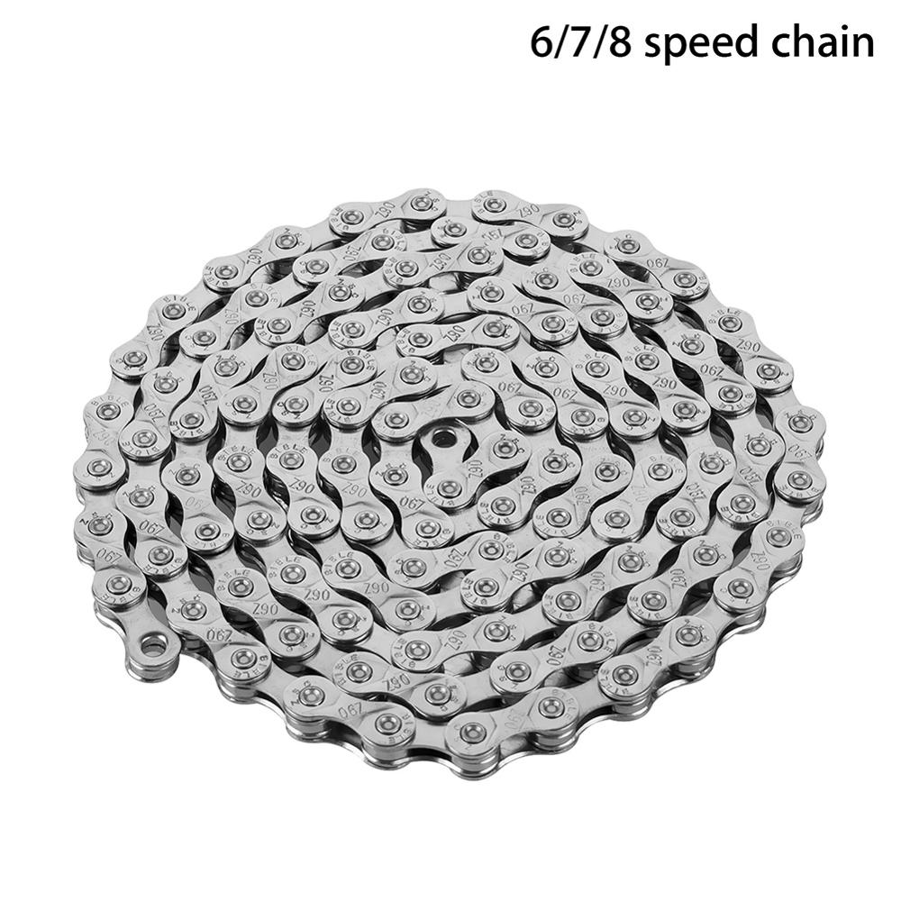 Mountain Bicycle Road Bike Full Plating Chain 6-7-8/9/speed Bicycle Chain