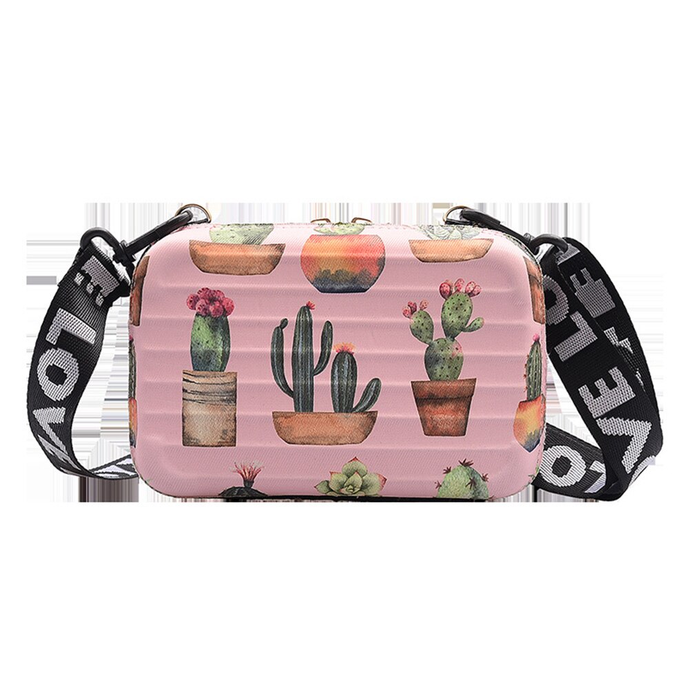 Handtaschen Frauen Taschen Neue Trend Mini Koffer bilden praktisch Taschen Platz Kasten Breite Schulter Riemen Taschen Für mädchen: B-2