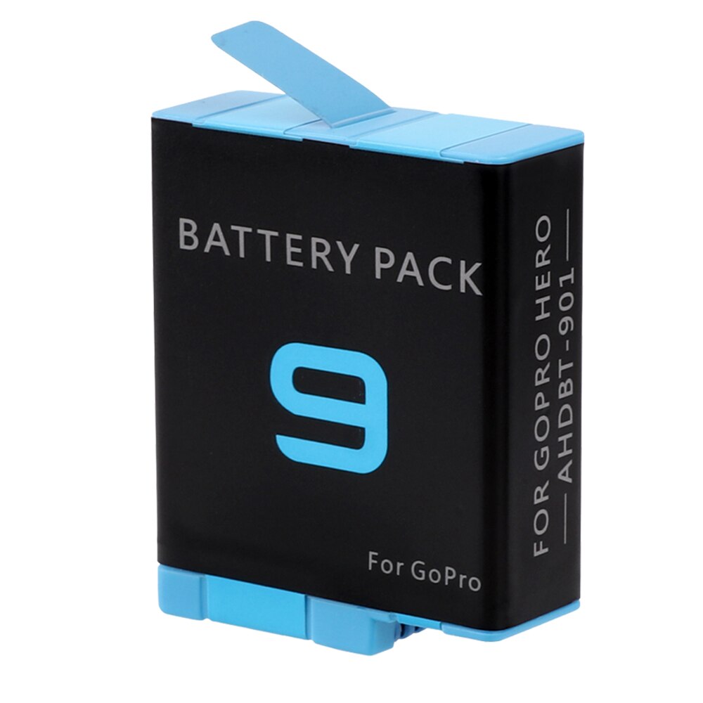 Cargador de batería para GoPro Hero 10 9, accesorios para Go Pro Hero 9 Black Battary, Cable de carga de doble puerto de 1720mAh
