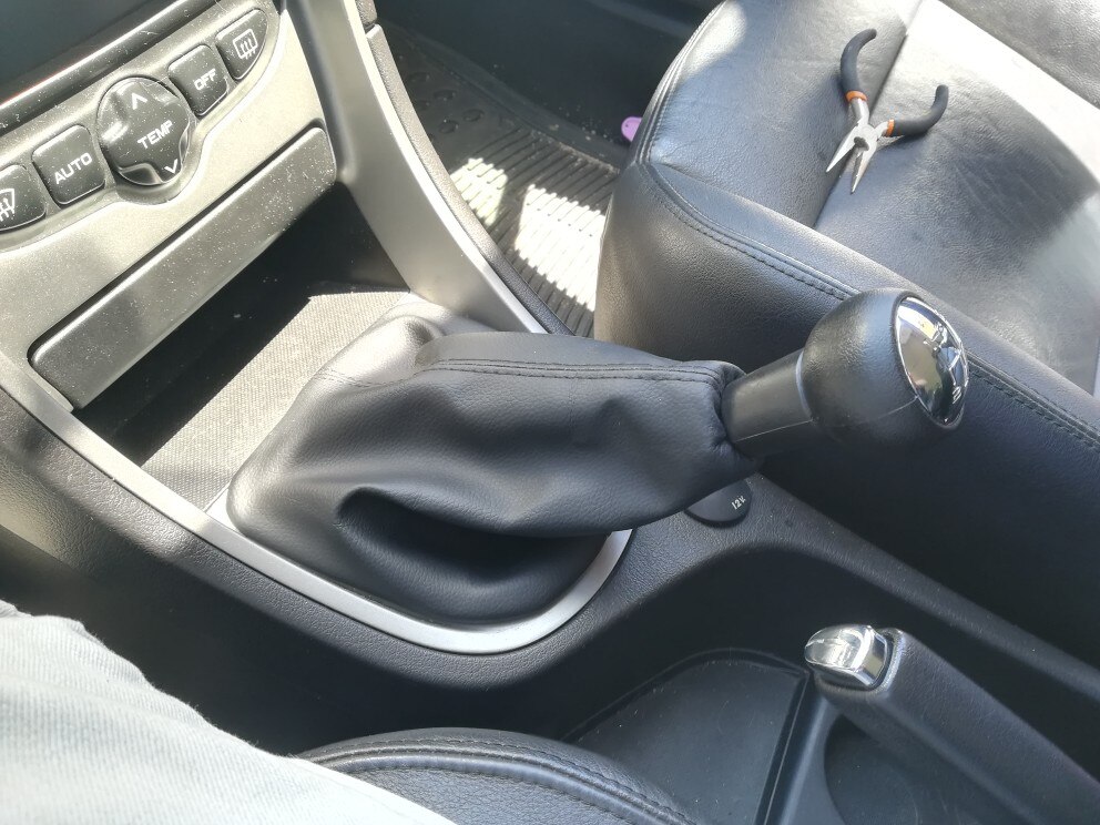 Pookknop Shift Handbal Stof Jas Versnellingspook Stofkap Voor Peugeot 307