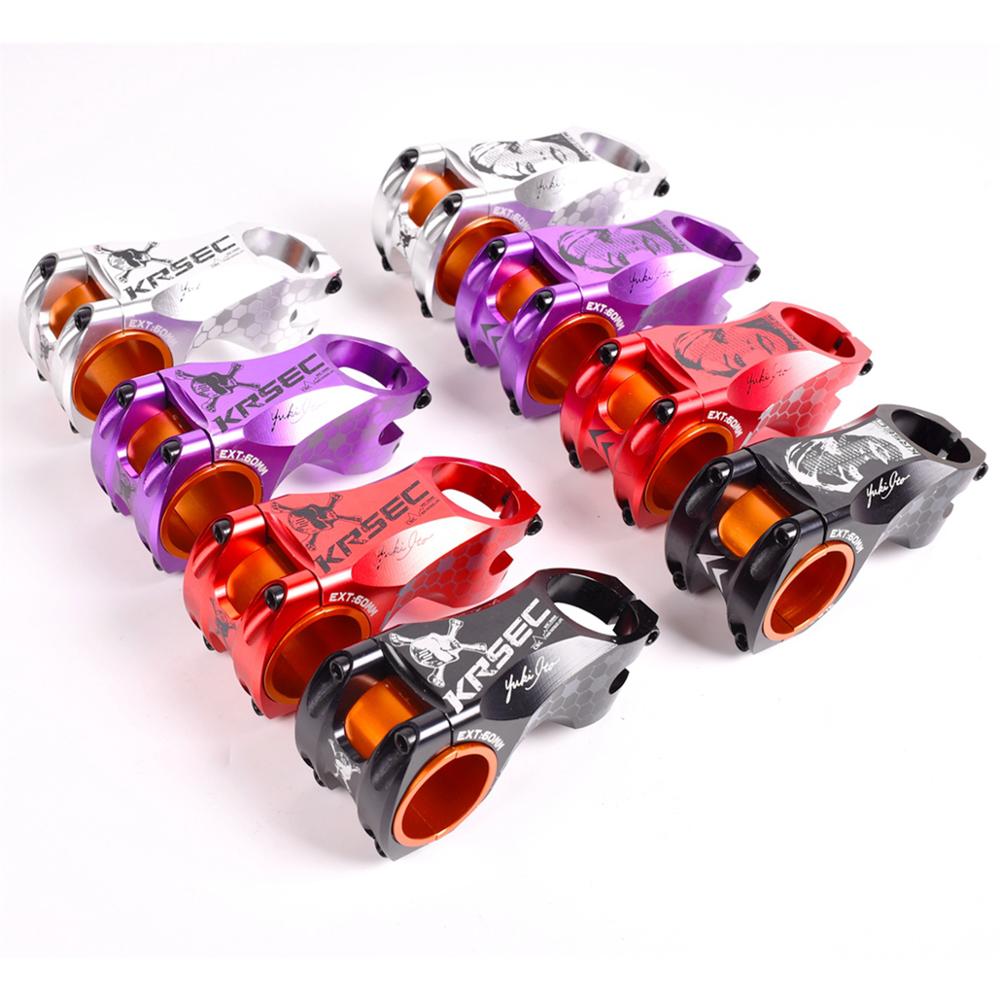 Aluminium Legering Fiets Stuurpen Zwart Rood Racing Cyclus 35mm/31.8mm CNC Stuurpen MTB Mountain Road Stuur stengels Fietsonderdelen
