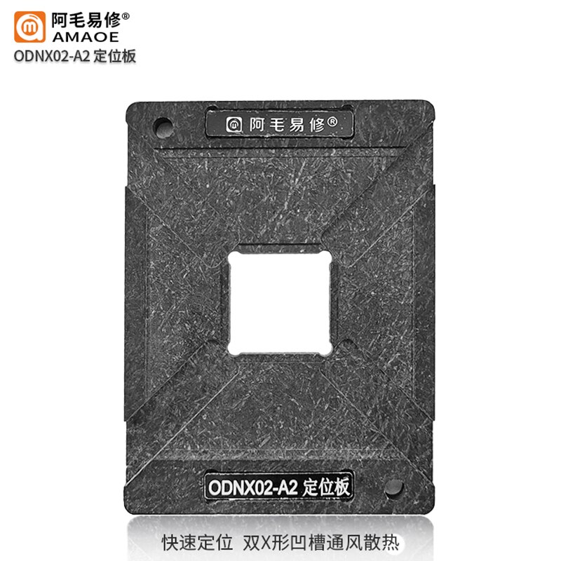 AMAOE ODNX02-A2 4in1 BGA Reballing Stencil For Game Player Switch CPU Reballing IC Pin Solder Tin Plant Net Square Hole