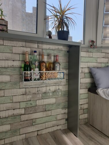 1pc vinhylle kopp glassholder vise bar hylle veggmontert flaske champagne glass henger holder bar arrangør til kjøkken