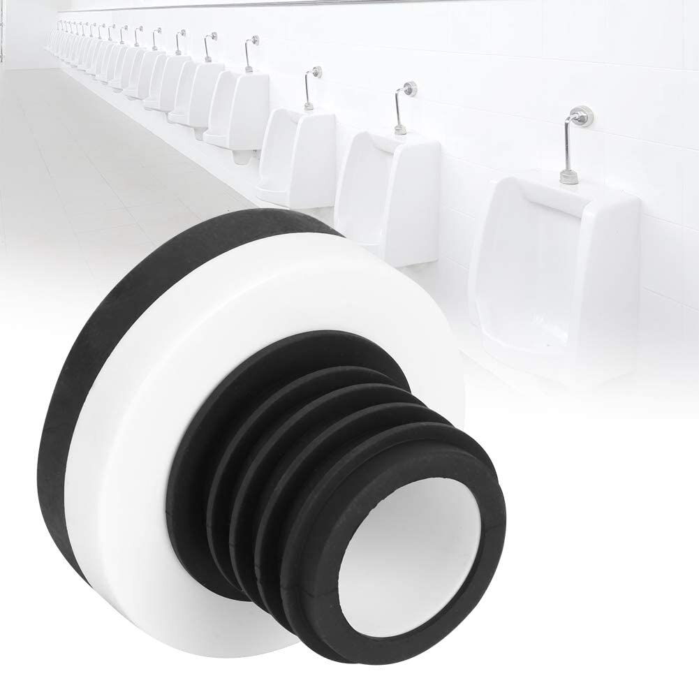 Plumbing Fixture Toilet Flange Connector Easy Install Temperature Resistant Urinal Sealing Ring Leakage Proof Deodorant Bathroom