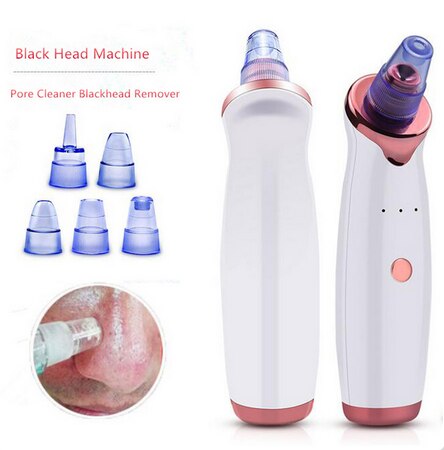 Electric Blackhead Vacuum Extractor Black Spots Pore Cleaner Facial Pore Cleaning Instrument: not with box