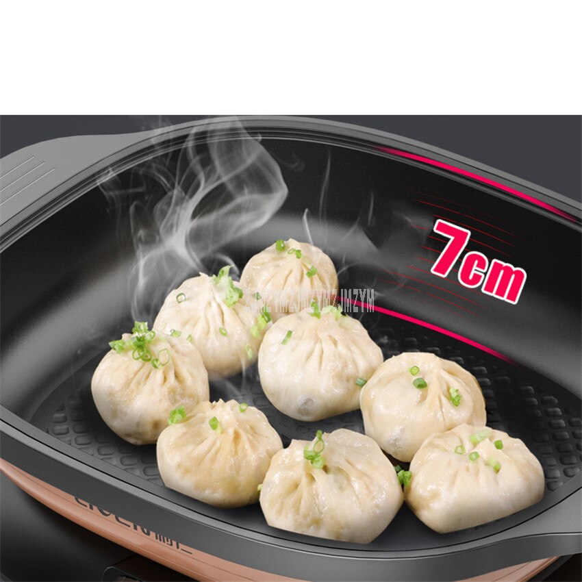 36*32cm Non-stick Electric Frying Pan Pancake Making Machine Household Stir-frying Stew Roasting Multi Cooker Machine JG-J8362