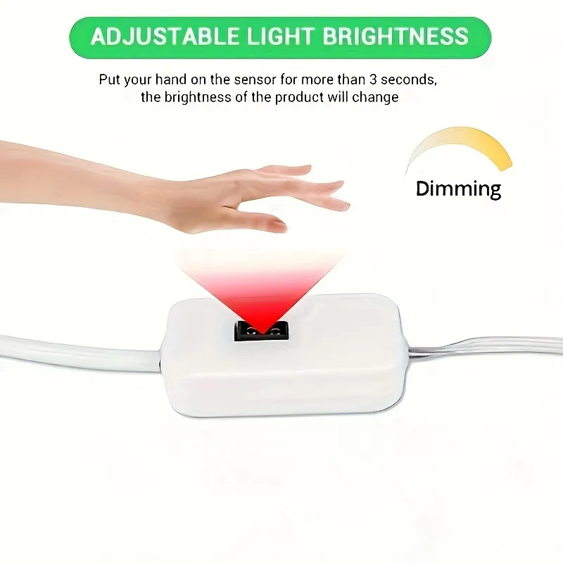 Bewegung Sensor Neon- LED Licht Streifen USB Dimmbare Schalter Neon- Zeichen flexibel Silikon Seil Tupe Wasserdicht Für Heimat draussen Dekor
