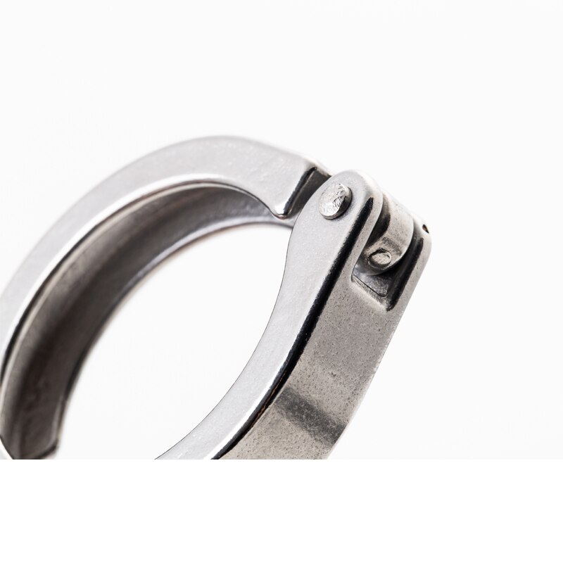 2”-4”Sanitary Stainless Steel Tri Clamp Ferrule SS304 Single Pin Clamp Tri Clover Sanitary Fitting For Homebrewing